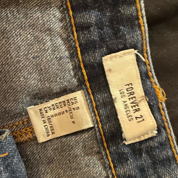 Forever 21 denim mini skirt - Picture 3 of 3